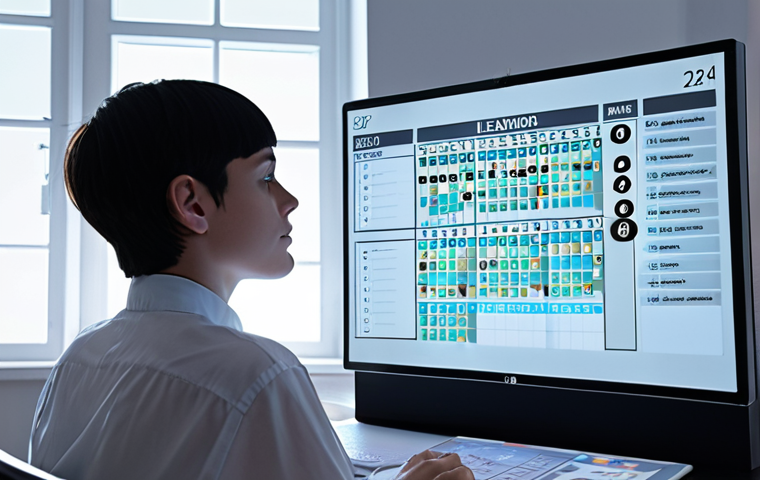 **Image 1 Prompt:** A serene, focused individual, gender-neutral, sitting at a clean, minimalist desk. Above the desk, a translucent, holographic projection of a digital calendar and a complex mind map with glowing, interconnected learning goals. The background subtly blurs into a hint of digital learning resources. Emphasize clarity, structure, and strategic planning. Art style: Modern digital art, clean lines, soft ambient lighting with glowing accents, high detail.