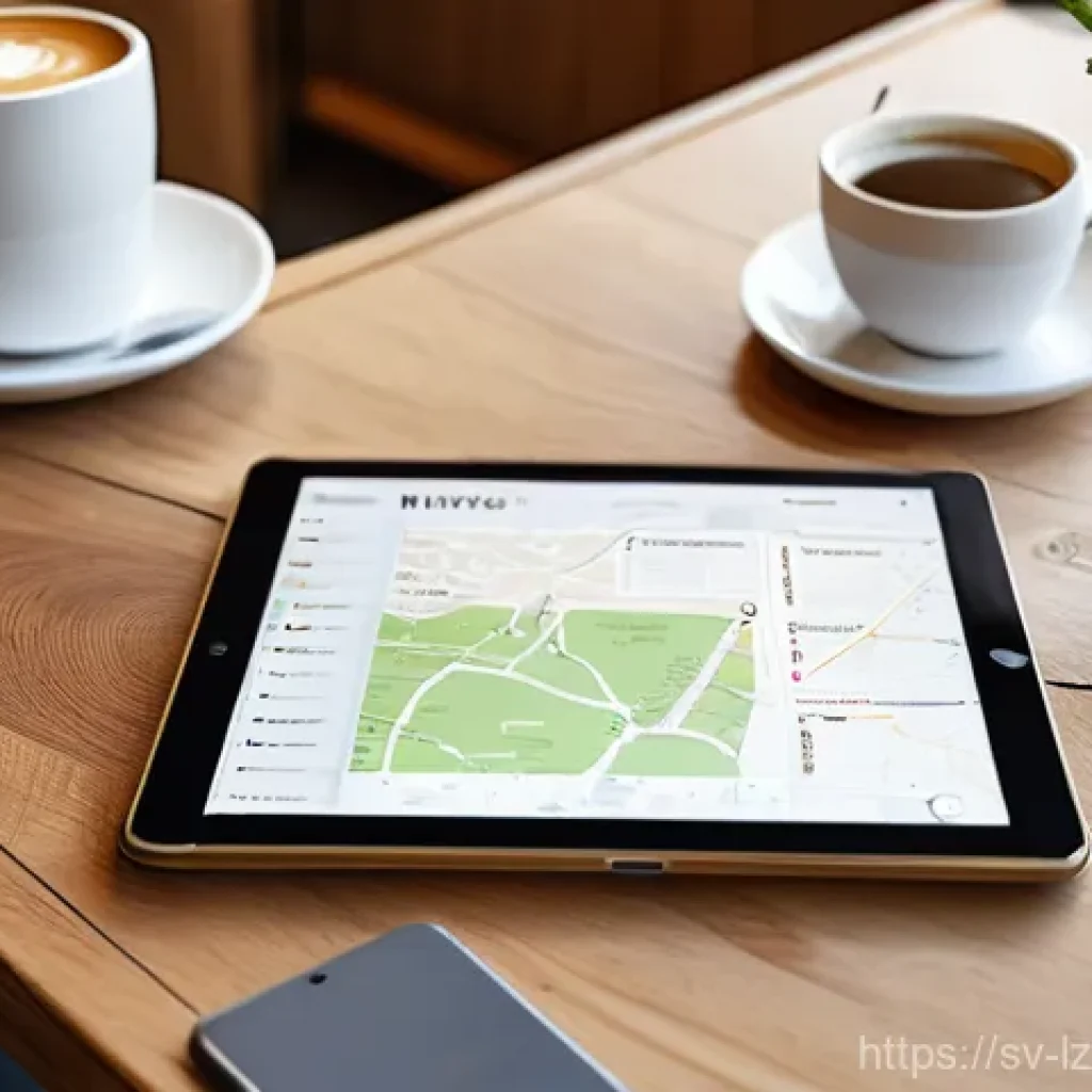 기술을 활용한 학습 루틴 개선 방법 - **Digital Mastery in a Stockholm Fika Setting:**
A young adult, approximately 20-25 years old, i...