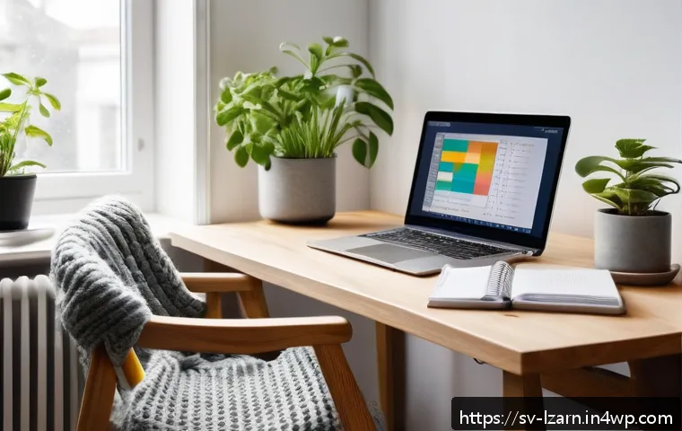 학습 루틴에서의 목표 및 성과 측정하기 - A cozy Scandinavian study room featuring a young adult student sitting at a minimalist wooden desk b...