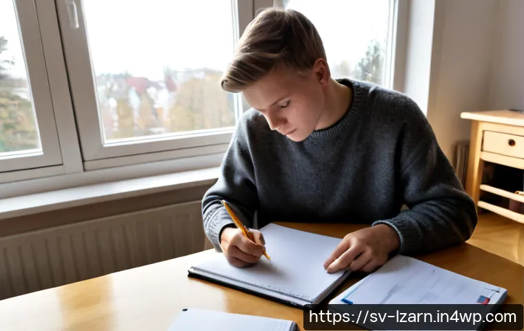 Home 29 완벽한 학습 루틴을 위한 실험과 조정 - Photorealistic Swedish university student conducting a learning-routine experiment at a tidy Scandin...